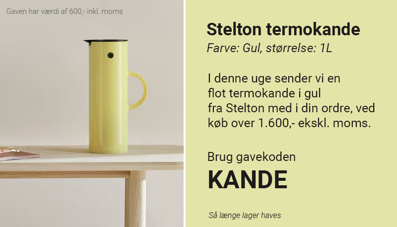 Stelton termokande Gul